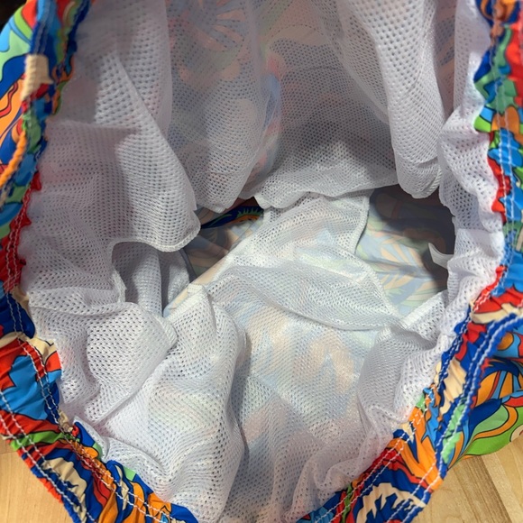 Sundek Colorful Wave Pattern Swim Trunks - Picture 3 of 4